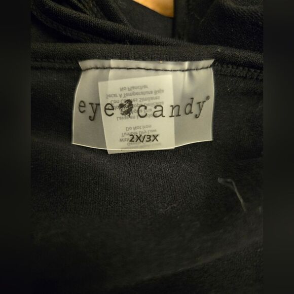 NWOT Eye Candy Black Bodysuit - Picture 2 of 5